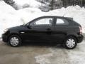 2007 Ebony Black Hyundai Accent GS Coupe  photo #5