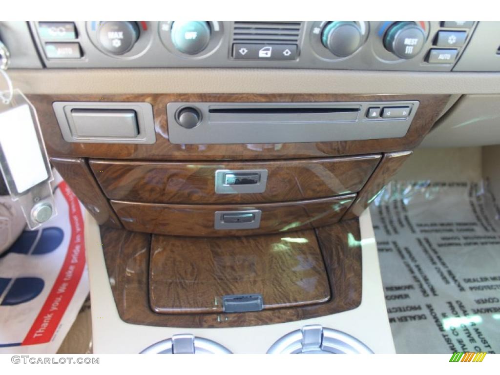2004 7 Series 745Li Sedan - Jet Black / Dark Beige/Beige III photo #40