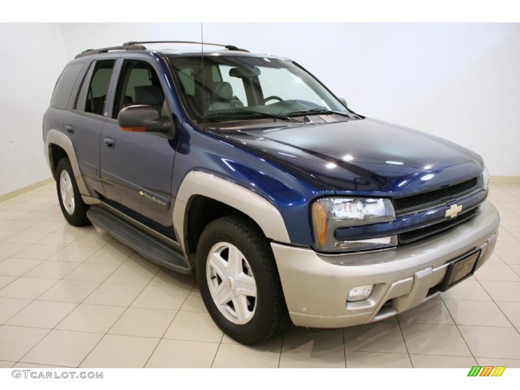 2003 TrailBlazer LTZ 4x4 - Indigo Blue Metallic / Dark Pewter photo #1