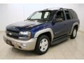 2003 Indigo Blue Metallic Chevrolet TrailBlazer LTZ 4x4  photo #3