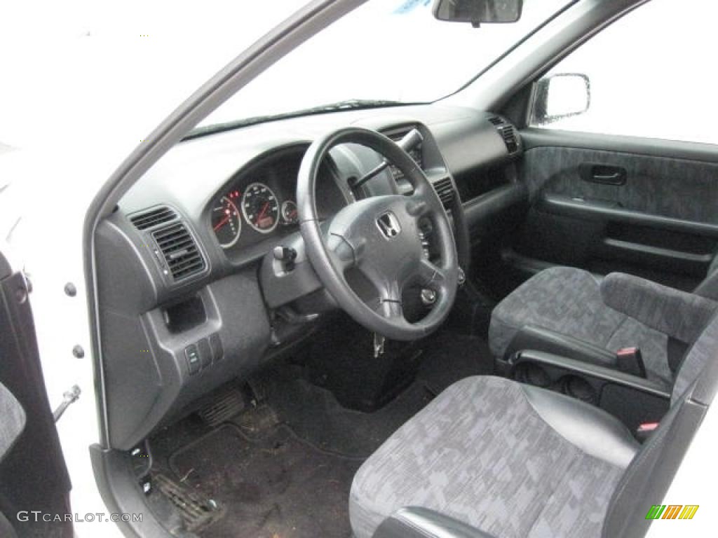 2003 CR-V LX 4WD - Taffeta White / Black photo #7
