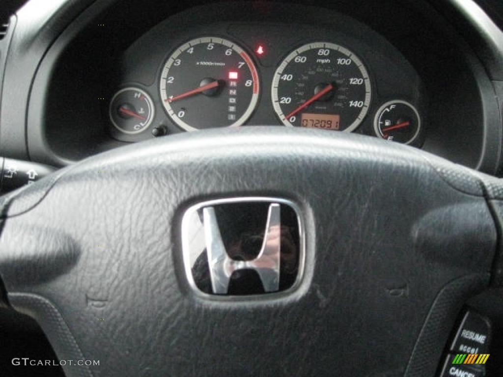 2003 CR-V LX 4WD - Taffeta White / Black photo #9