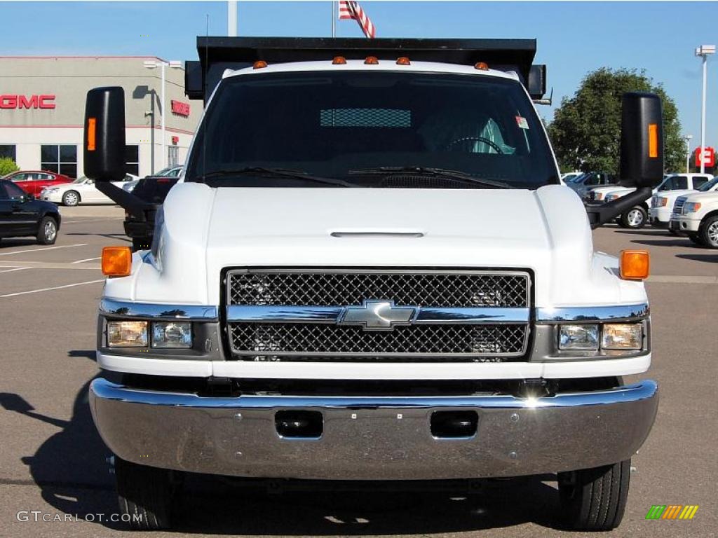 2007 Summit White Chevrolet C Series Kodiak C4500 Crew Cab Dump Truck