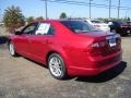 2011 Red Candy Metallic Ford Fusion SEL  photo #3