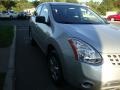 2009 Silver Ice Nissan Rogue S AWD  photo #9