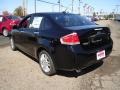 2011 Ebony Black Ford Focus SEL Sedan  photo #3