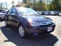 2011 Ebony Black Ford Focus SEL Sedan  photo #7