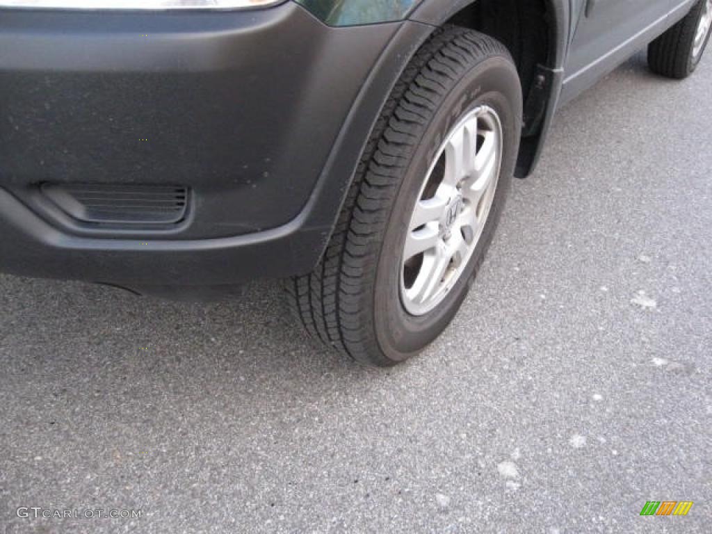 2004 CR-V EX 4WD - Clover Green Pearl / Saddle photo #2