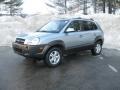 2007 Alpine Frost Blue Metallic Hyundai Tucson SE  photo #8