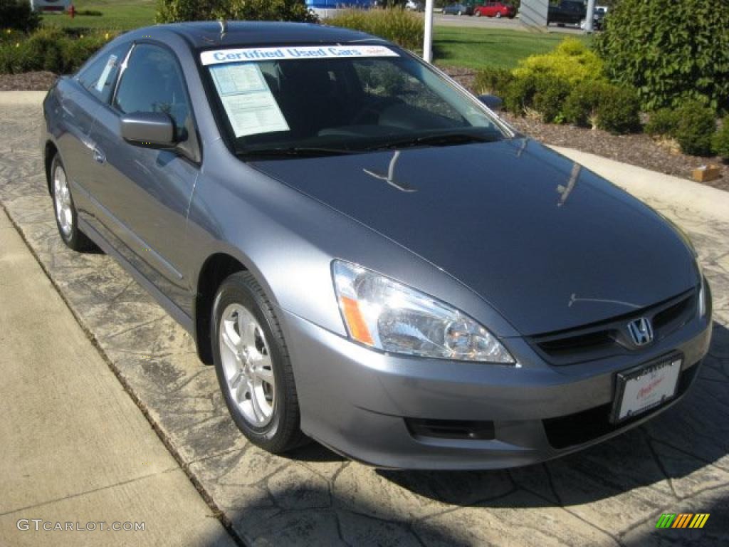 2006 Accord EX Coupe - Graphite Pearl / Black photo #1