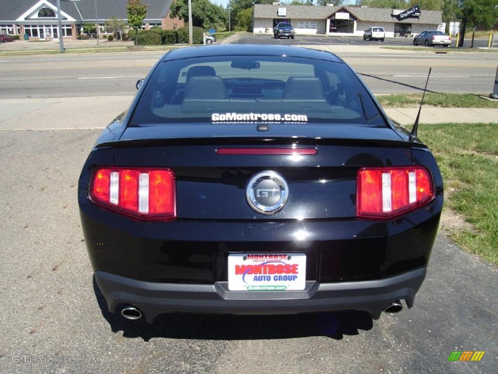 2011 Mustang GT Premium Coupe - Ebony Black / Charcoal Black photo #4