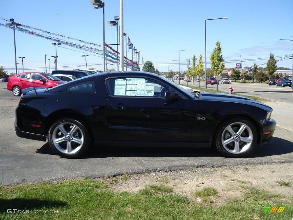 2011 Mustang GT Premium Coupe - Ebony Black / Charcoal Black photo #6