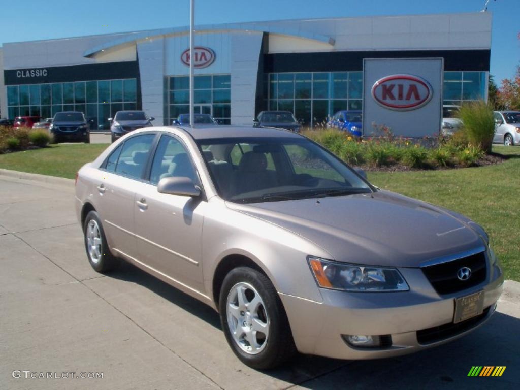 2006 Sonata GLS - Golden Beige / Beige photo #1