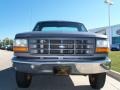 1996 Silver Frost Pearl Metallic Ford F250 XL Regular Cab  photo #2