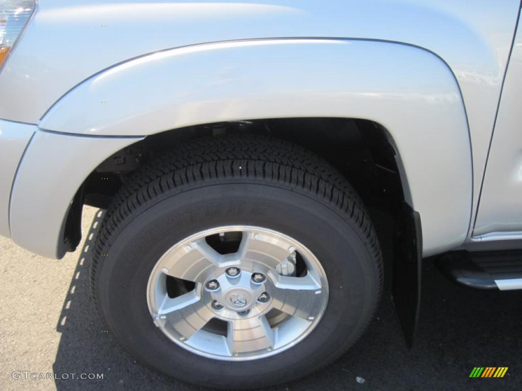 2011 Tacoma V6 TRD Sport PreRunner Double Cab - Silver Streak Mica / Graphite Gray photo #9
