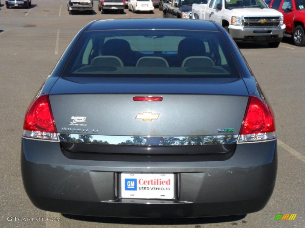 2010 Impala LT - Cyber Gray Metallic / Ebony photo #3