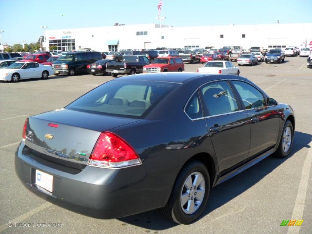 2010 Impala LT - Cyber Gray Metallic / Ebony photo #4