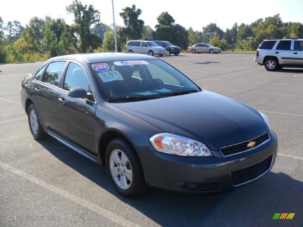 2010 Impala LT - Cyber Gray Metallic / Ebony photo #5