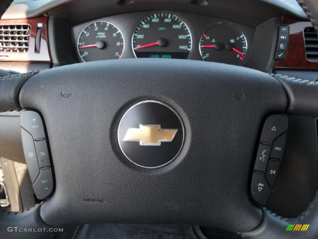 2010 Impala LT - Cyber Gray Metallic / Ebony photo #10