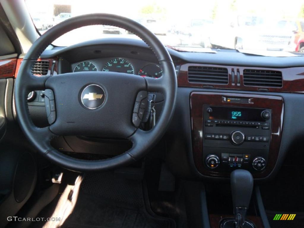 2010 Impala LT - Cyber Gray Metallic / Ebony photo #14
