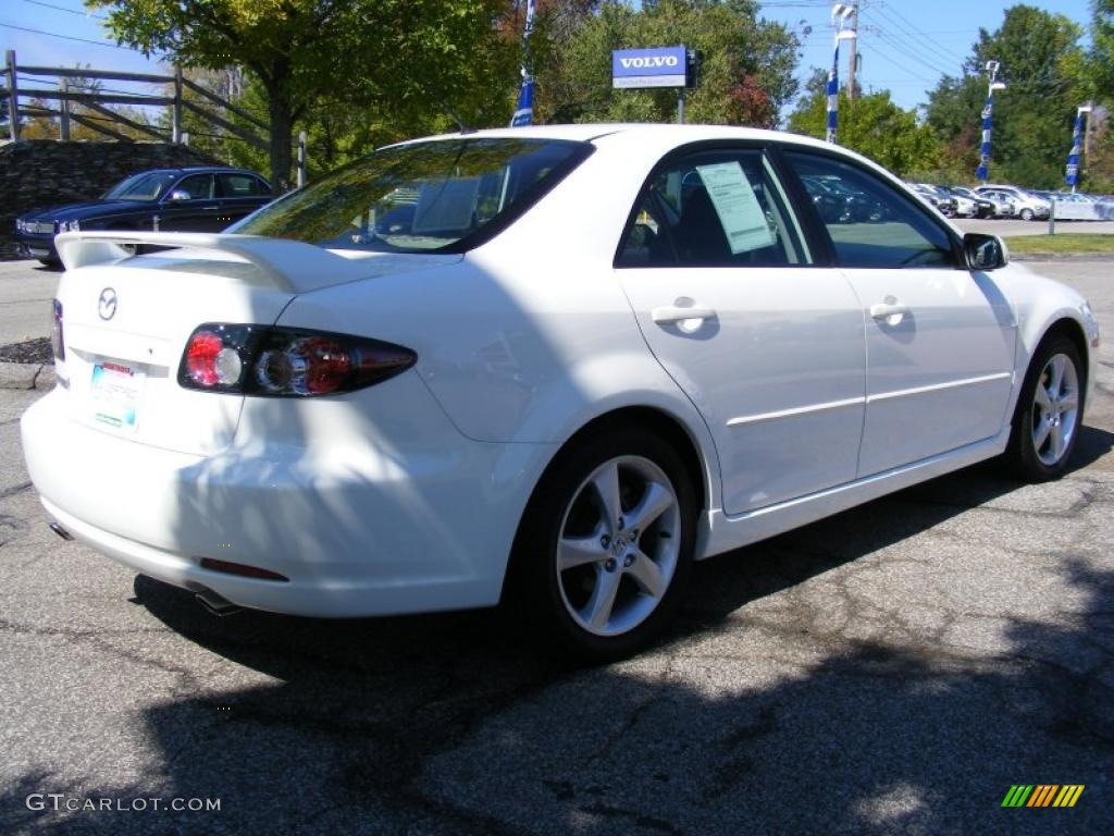 2007 MAZDA6 i Touring Sedan - Performance White / Black photo #5