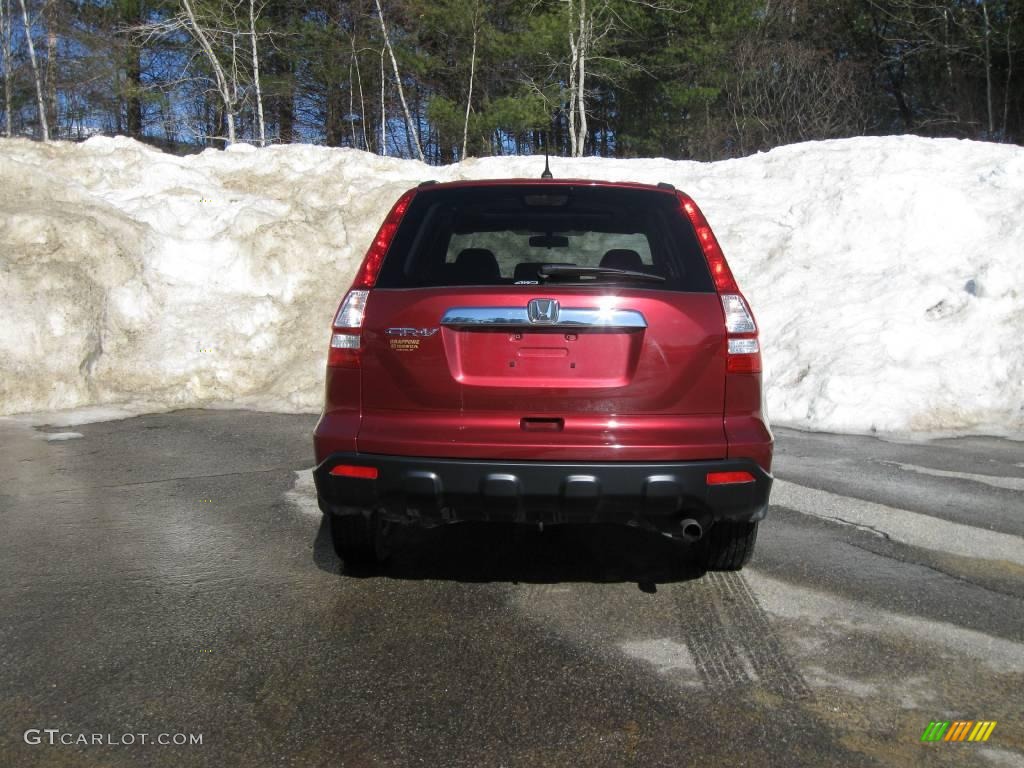 2007 CR-V EX 4WD - Tango Red Pearl / Gray photo #10