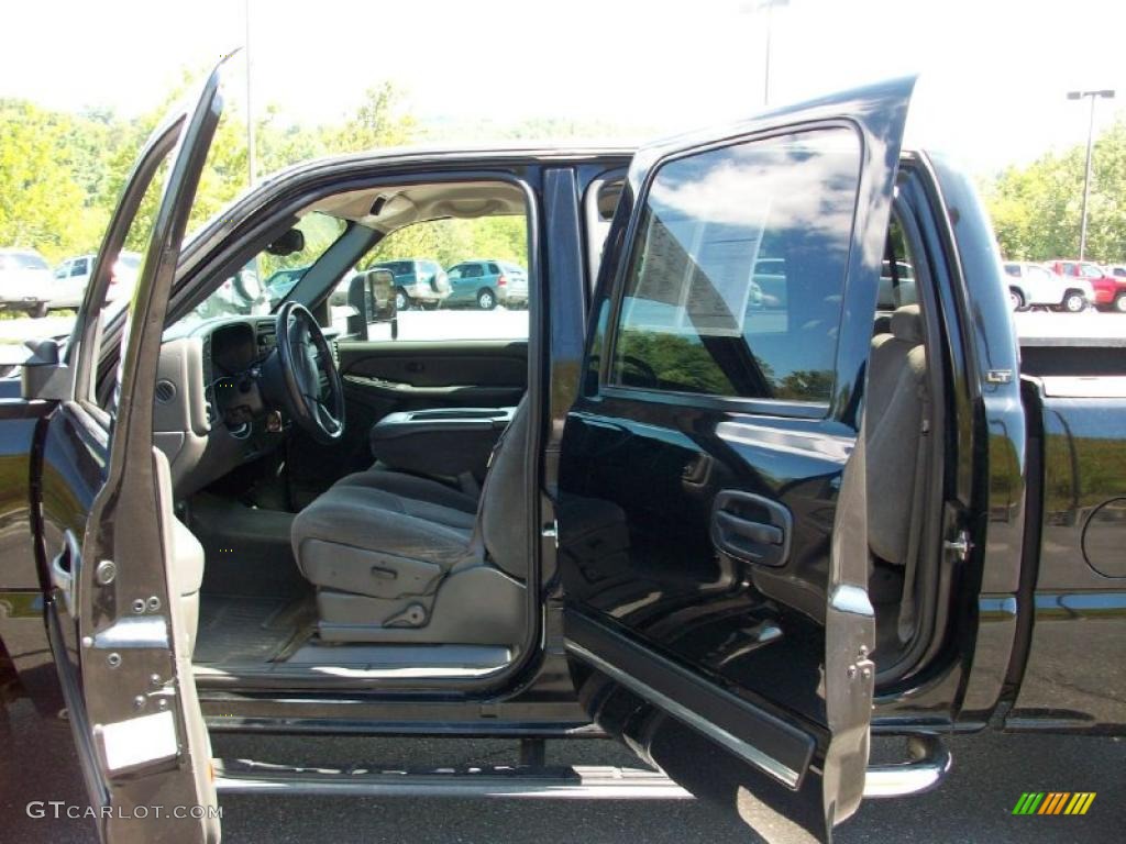 2006 Silverado 1500 Z71 Crew Cab 4x4 - Black / Dark Charcoal photo #5