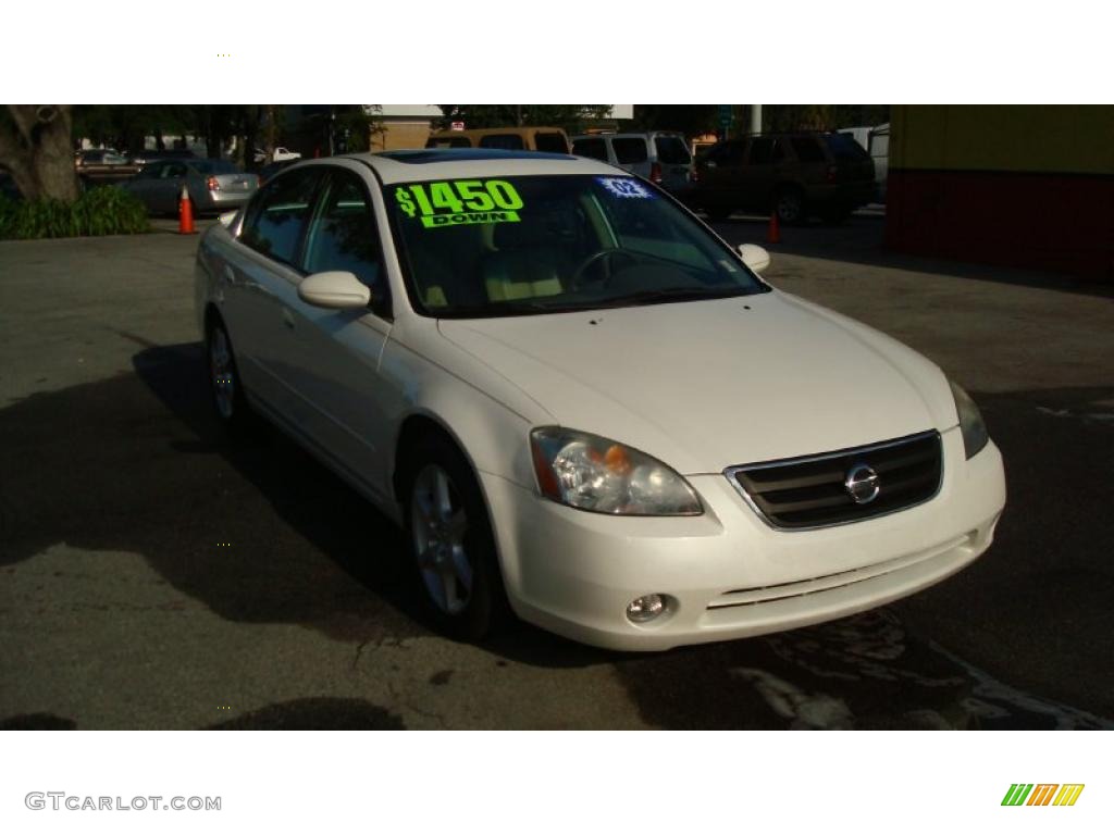 2002 Satin White Nissan Altima 3 5 Se 36767414 Gtcarlot