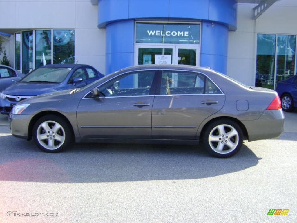 2006 Accord EX-L V6 Sedan - Carbon Bronze Pearl / Ivory photo #2
