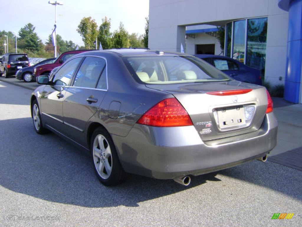 2006 Accord EX-L V6 Sedan - Carbon Bronze Pearl / Ivory photo #3