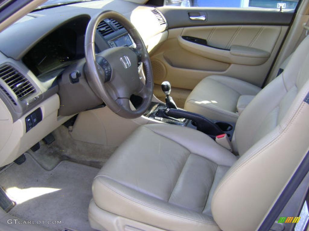2006 Accord EX-L V6 Sedan - Carbon Bronze Pearl / Ivory photo #5