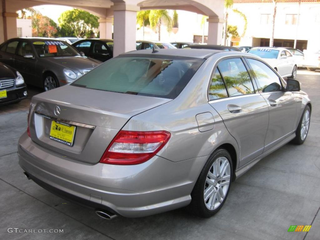 2008 C 300 Sport - Pewter Metallic / Black photo #3