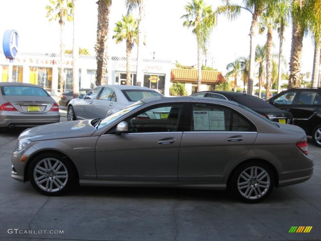 2008 C 300 Sport - Pewter Metallic / Black photo #6