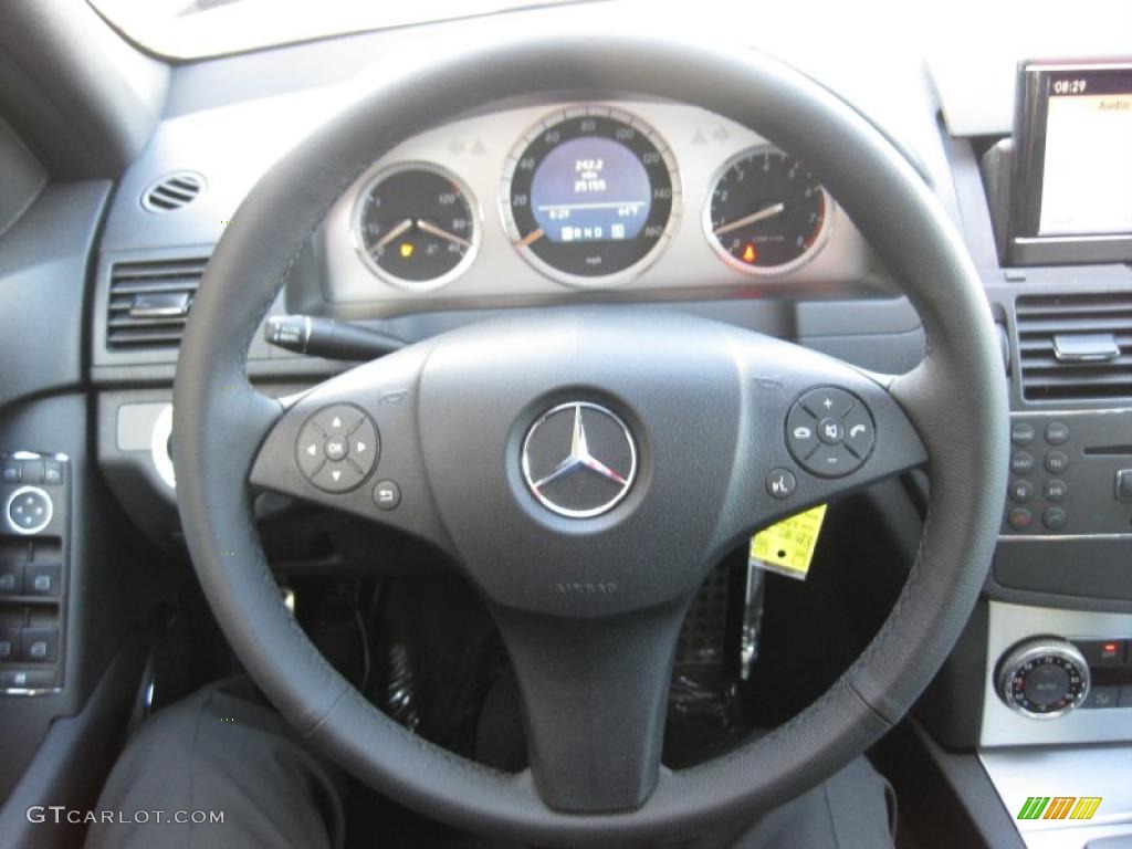2008 C 300 Sport - Pewter Metallic / Black photo #19