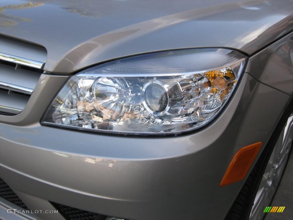 2008 C 300 Sport - Pewter Metallic / Black photo #24