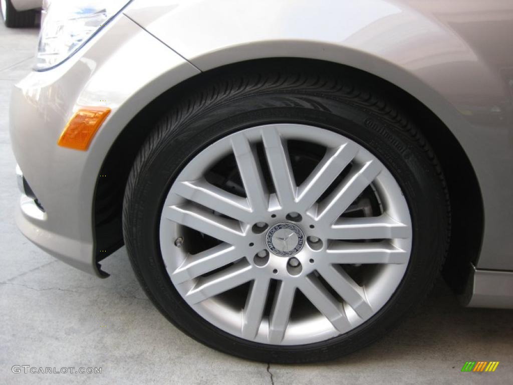 2008 C 300 Sport - Pewter Metallic / Black photo #25