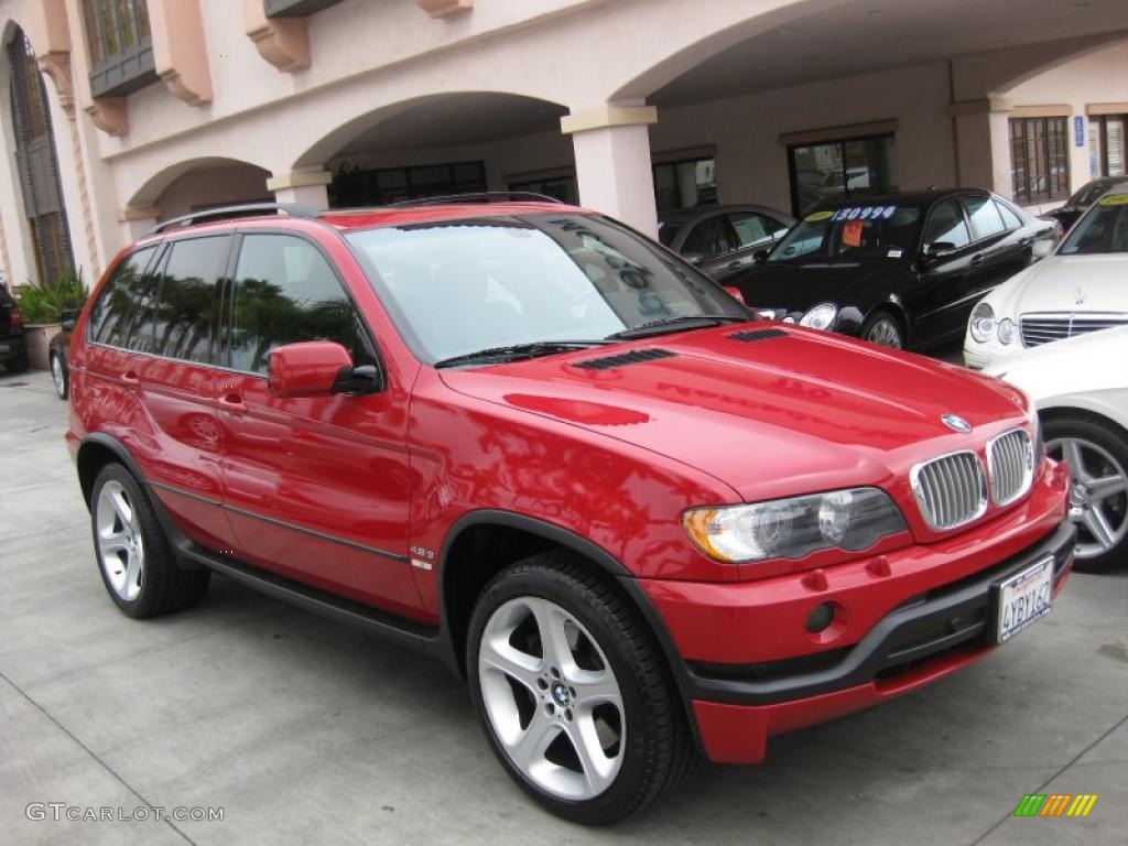 Imola Red BMW X5