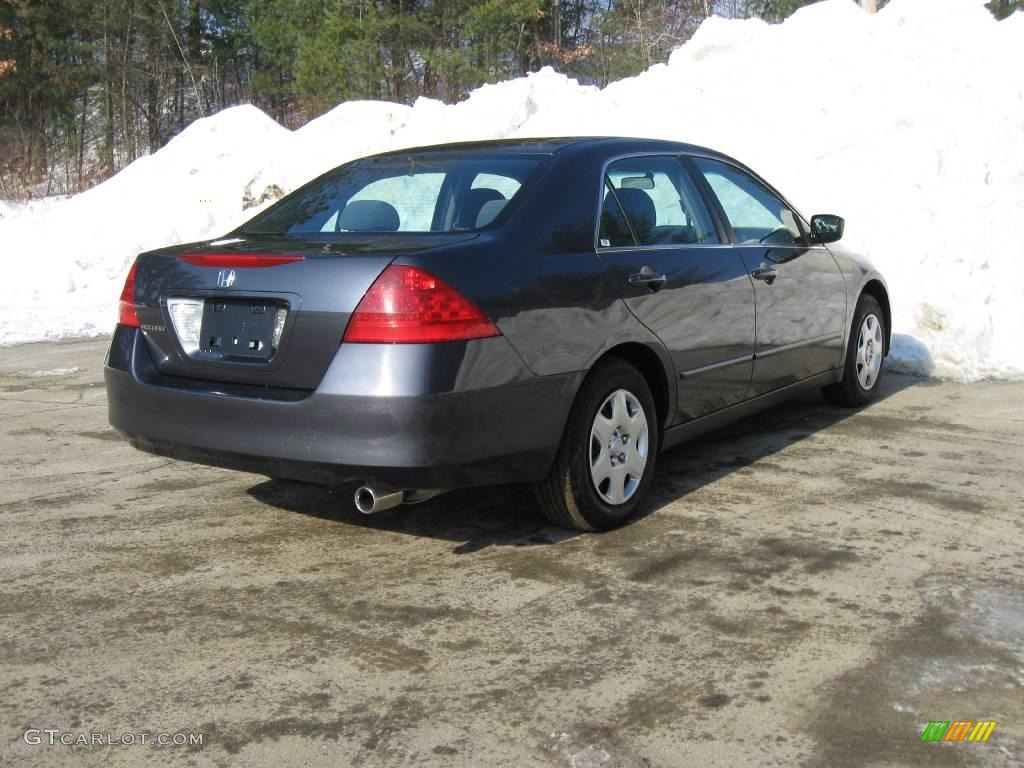 2007 Accord LX Sedan - Graphite Pearl / Gray photo #11