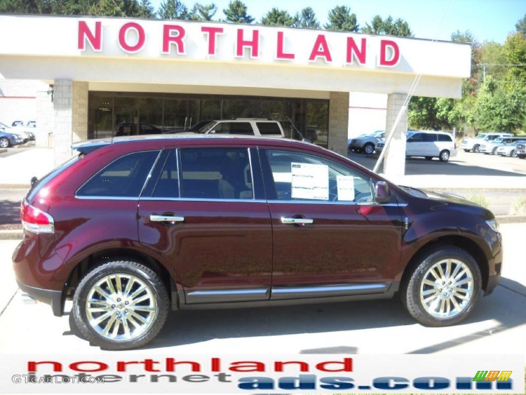 2011 MKX AWD - Bordeaux Reserve Red Metallic / Medium Light Stone photo #1