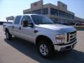 2010 Ingot Silver Metallic Ford F250 Super Duty XLT FX4 Crew Cab 4x4  photo #1