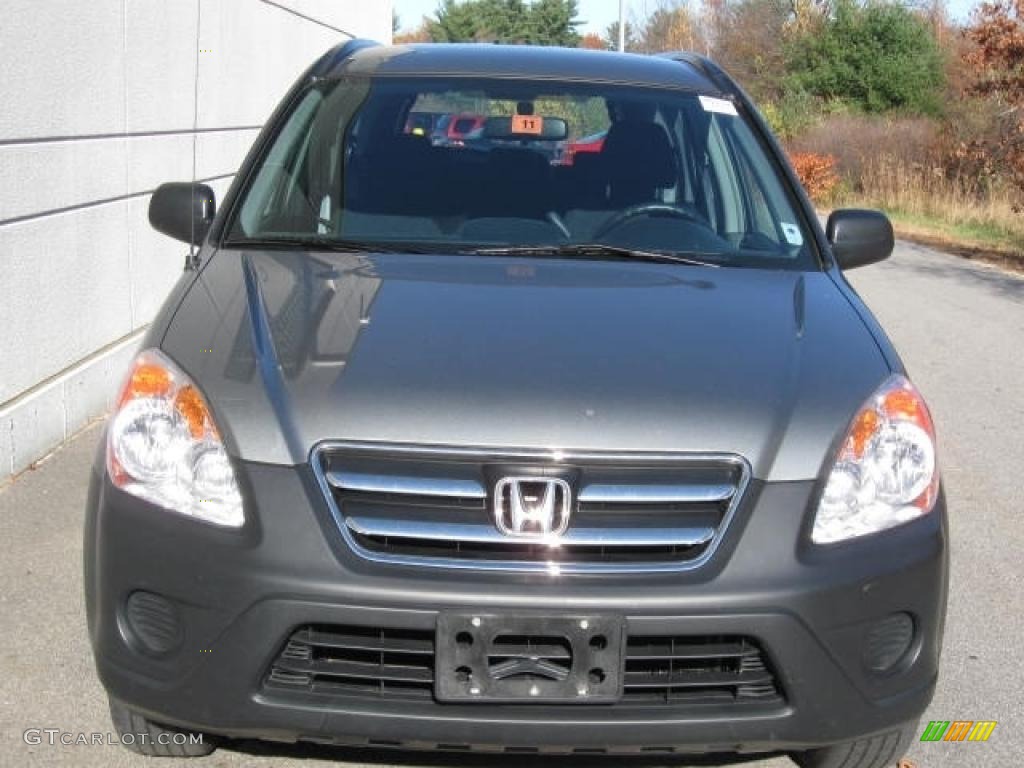 2006 CR-V LX 4WD - Pewter Pearl / Black photo #3