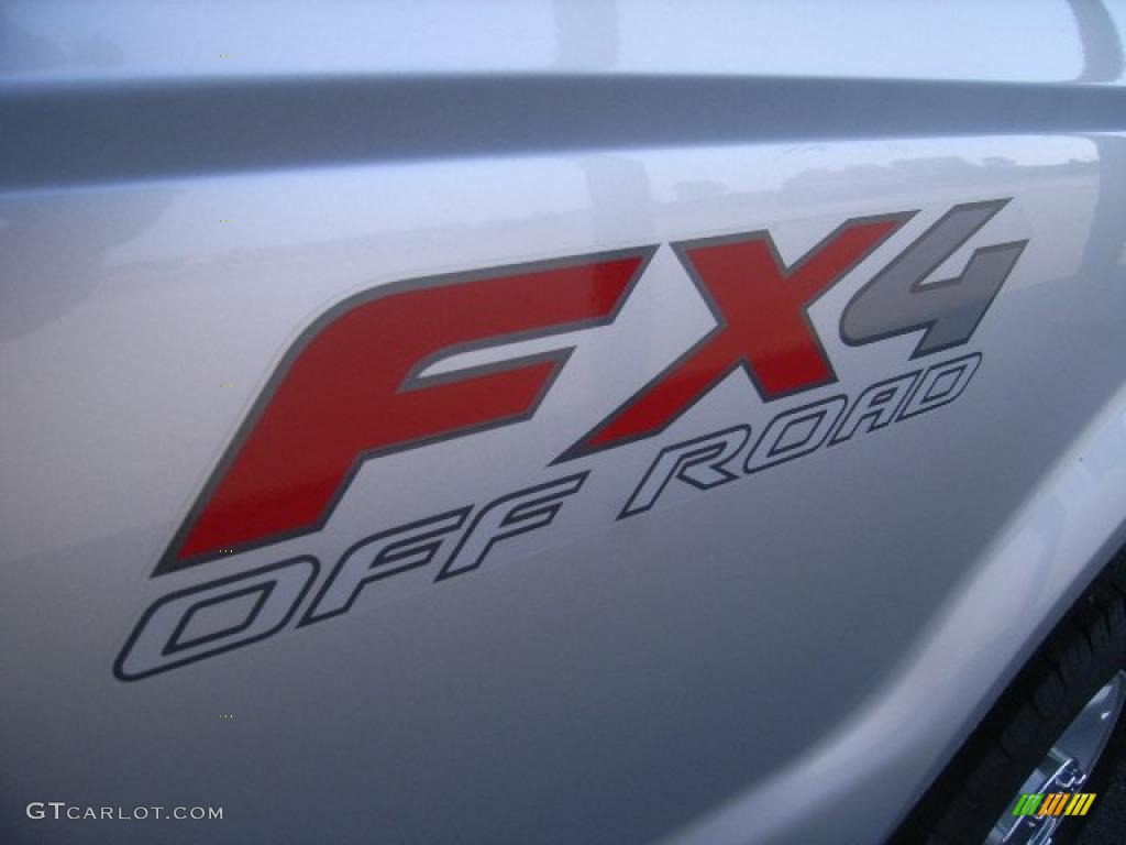 2010 F250 Super Duty XLT FX4 Crew Cab 4x4 - Ingot Silver Metallic / Medium Stone photo #15