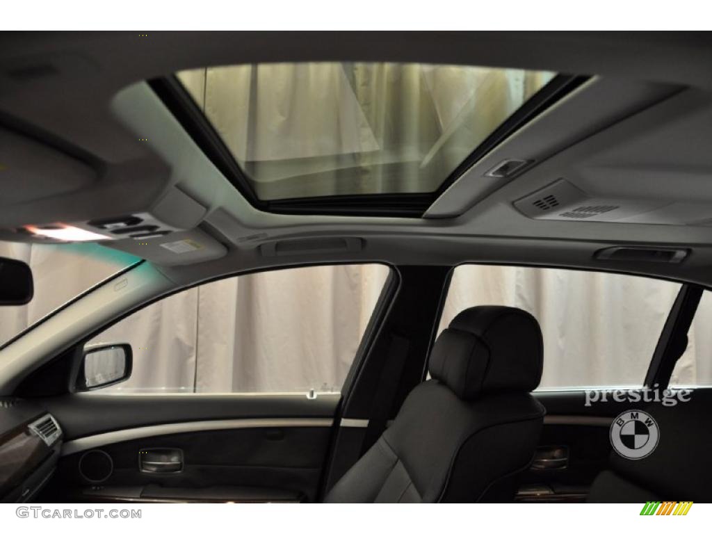 2008 7 Series 750Li Sedan - Sterling Grey Metallic / Black photo #11