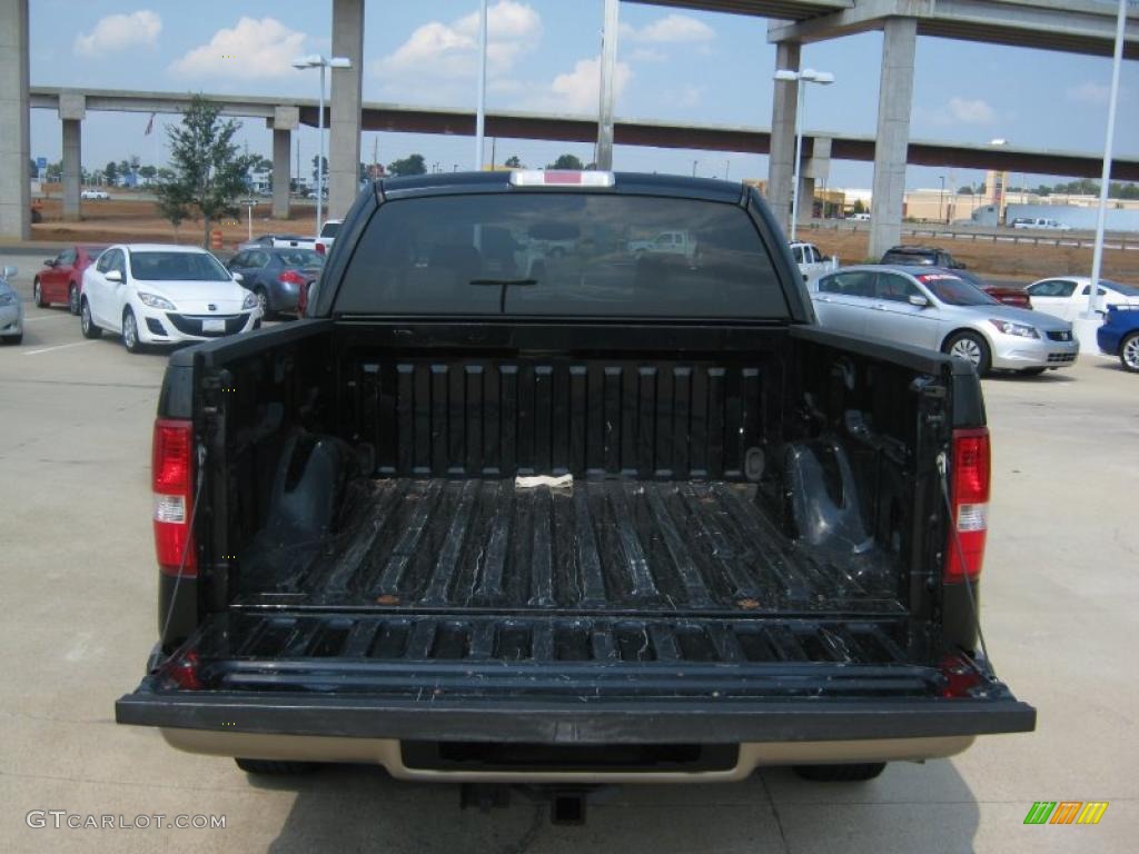 2005 F150 Lariat SuperCrew - Black / Tan photo #20