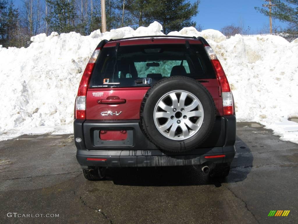 2006 CR-V EX 4WD - Redondo Red Pearl / Ivory photo #10