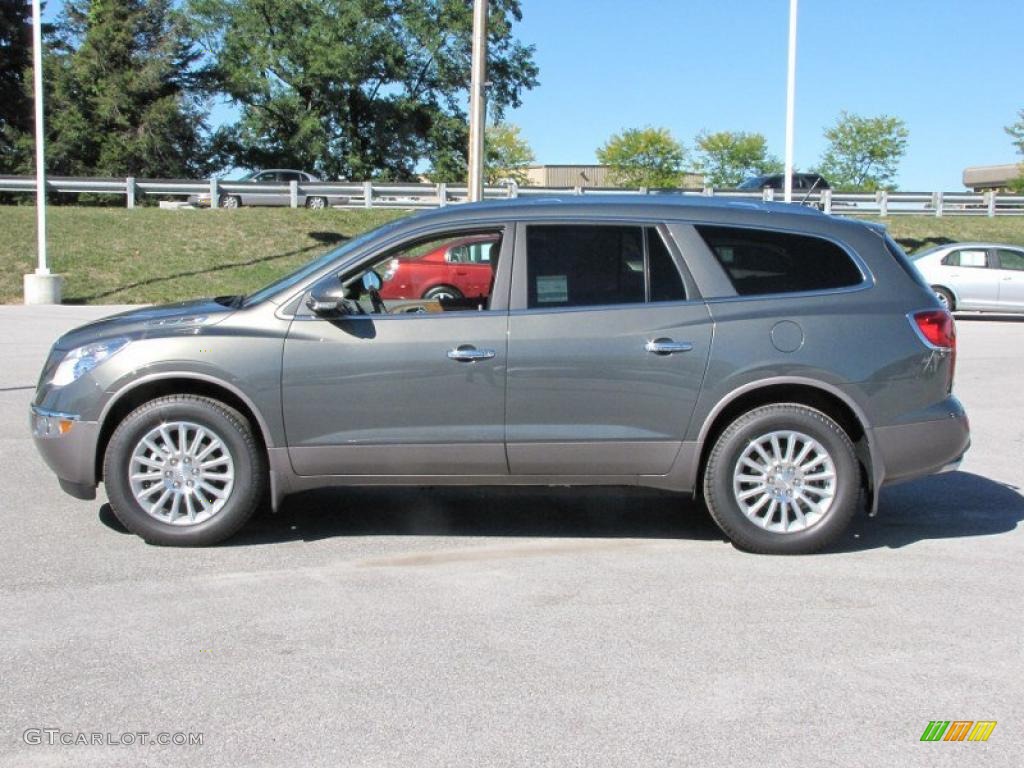 2011 Enclave CXL - Cyber Gray Metallic / Titanium/Dark Titanium photo #13