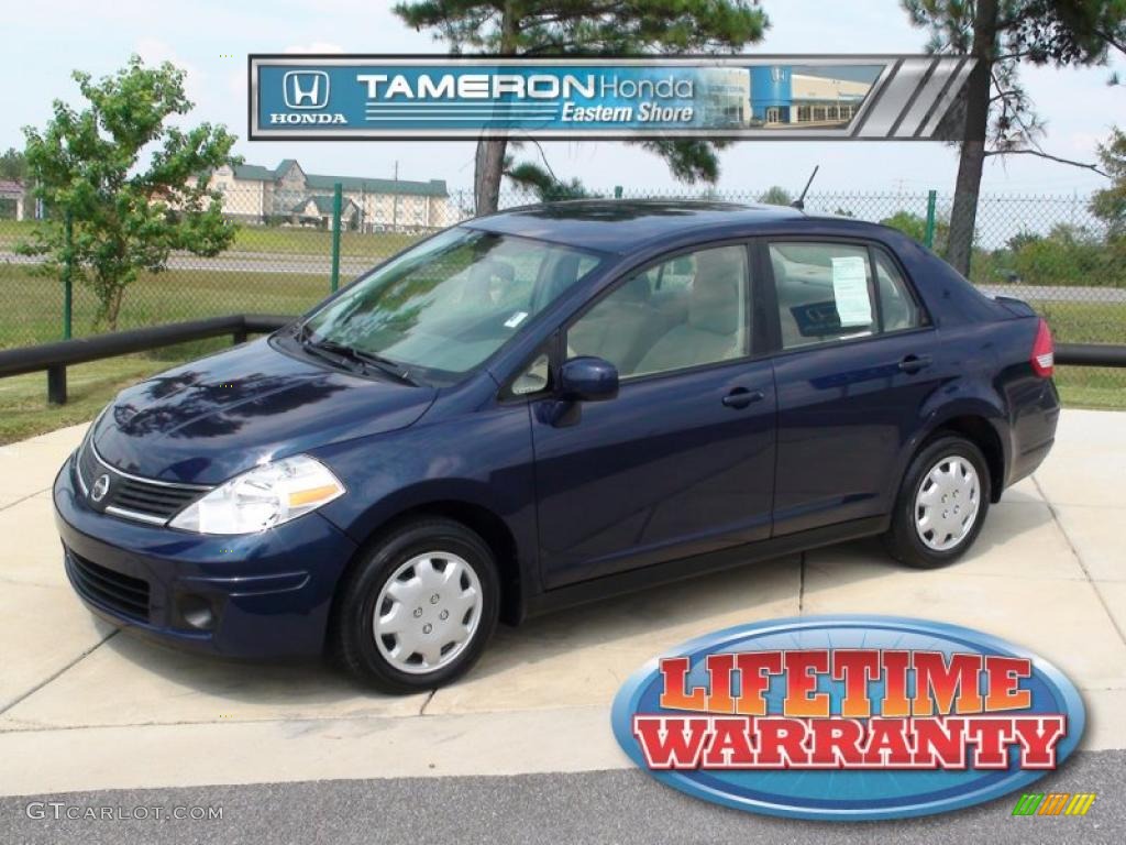 Blue Onyx Nissan Versa