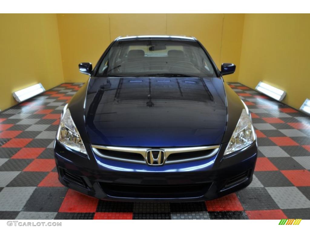 2006 Accord EX-L Sedan - Royal Blue Pearl / Gray photo #2