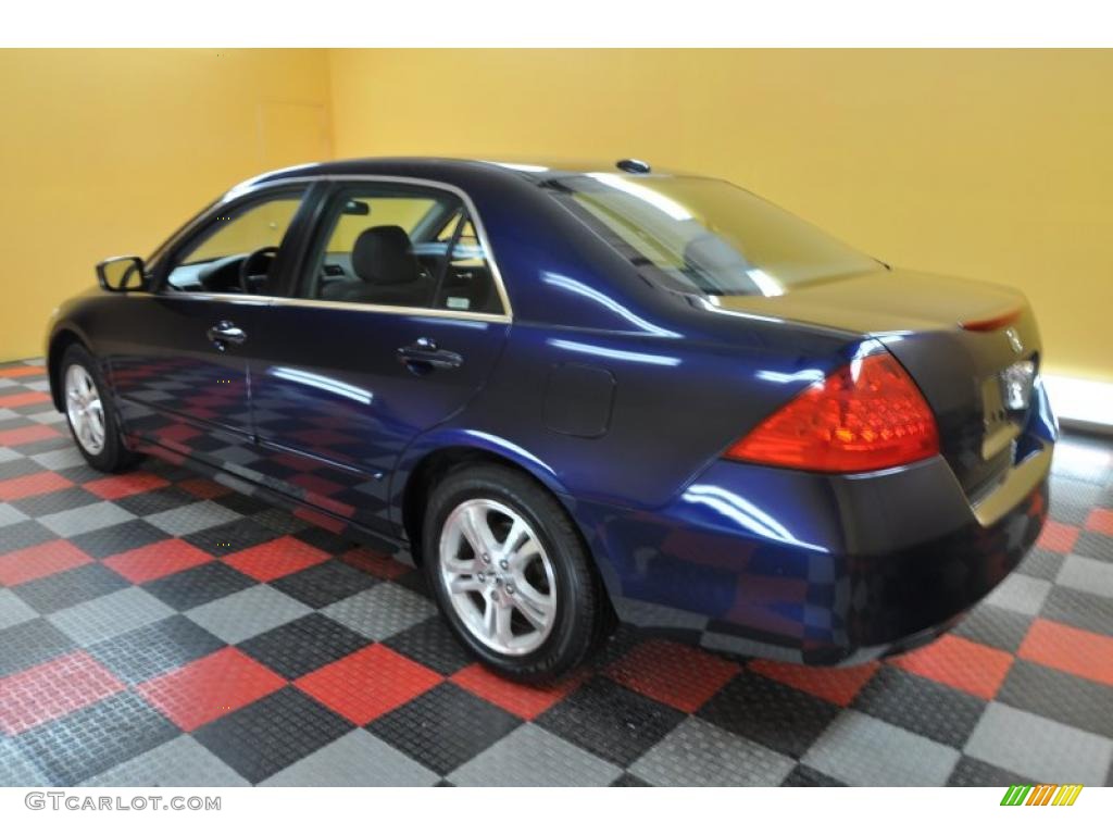 2006 Accord EX-L Sedan - Royal Blue Pearl / Gray photo #4