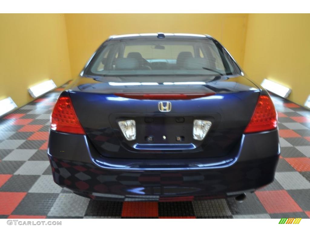 2006 Accord EX-L Sedan - Royal Blue Pearl / Gray photo #5